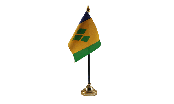 Saint Vincent Table Flags